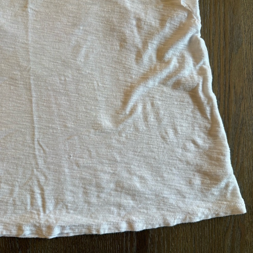 Express White Ruffle Sleeve Tank Top - Picture 4 of 6